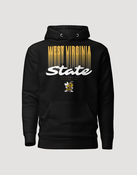 Dungeon Forward - The Yard Essentials - West Virginia State University - Fade Hoodie - DungeonForward