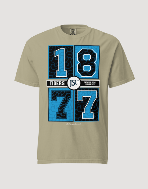 Dungeon Forward - The Yard History - Jackson State University - Concrete Date Tee - DungeonForward