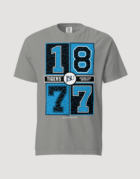 Dungeon Forward - The Yard History - Jackson State University - Concrete Date Tee - DungeonForward