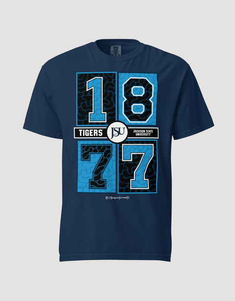 Dungeon Forward - The Yard History - Jackson State University - Concrete Date Tee - DungeonForward