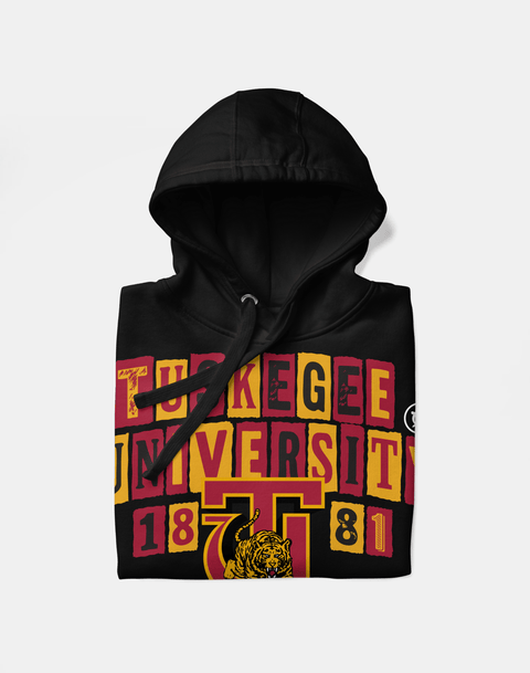 Dungeon Forward - Tuskegee University - Collage Hoodie - DungeonForward