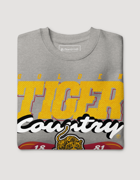 Dungeon Forward - Tuskegee University - Golden Tiger Country - Classic Sweatshirt - DungeonForward