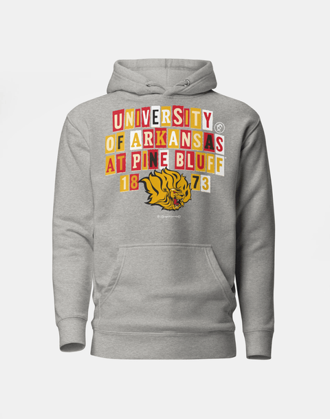 Dungeon Forward - University Of Arkansas at Pine Bluff - Collage Hoodie - DungeonForward