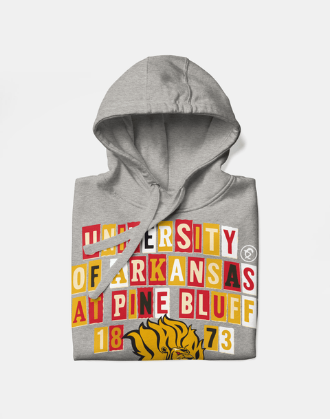 Dungeon Forward - University Of Arkansas at Pine Bluff - Collage Hoodie - DungeonForward