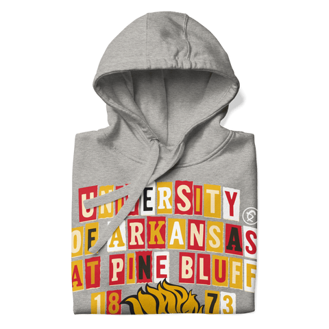 Dungeon Forward - University Of Arkansas at Pine Bluff - Collage Hoodie - DungeonForward