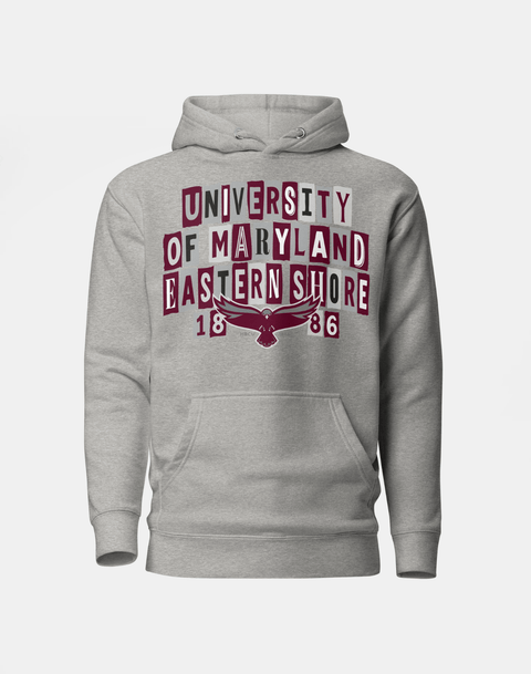 Dungeon Forward - University Of MaryLand Eastern Shore - Collage Hoodie - DungeonForward