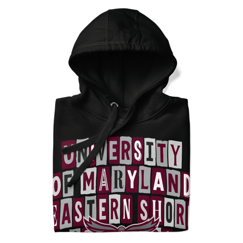 Dungeon Forward - University Of MaryLand Eastern Shore - Collage Hoodie - DungeonForward
