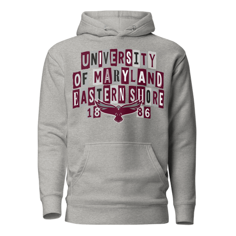 Dungeon Forward - University Of MaryLand Eastern Shore - Collage Hoodie - DungeonForward