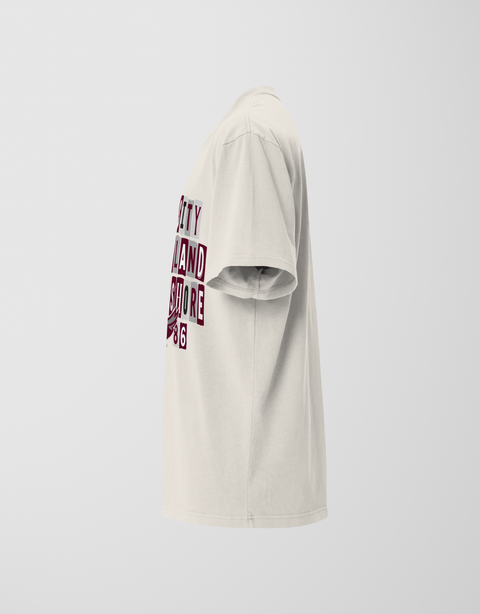 Dungeon Forward - University of Maryland Eastern Shore - The Collage - Oversized Tee - DungeonForward