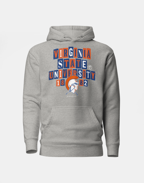 Dungeon Forward - Virginia State University - Collage Hoodie - DungeonForward