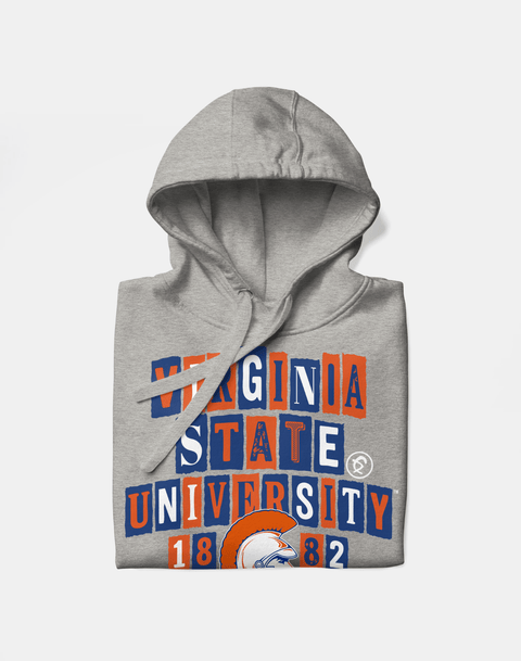 Dungeon Forward - Virginia State University - Collage Hoodie - DungeonForward