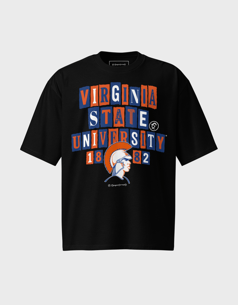 Dungeon Forward - Virginia State University - The Collage - Tshirt - DungeonForward