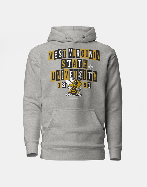 Dungeon Forward - West Virginia State University - Collage Hoodie - DungeonForward