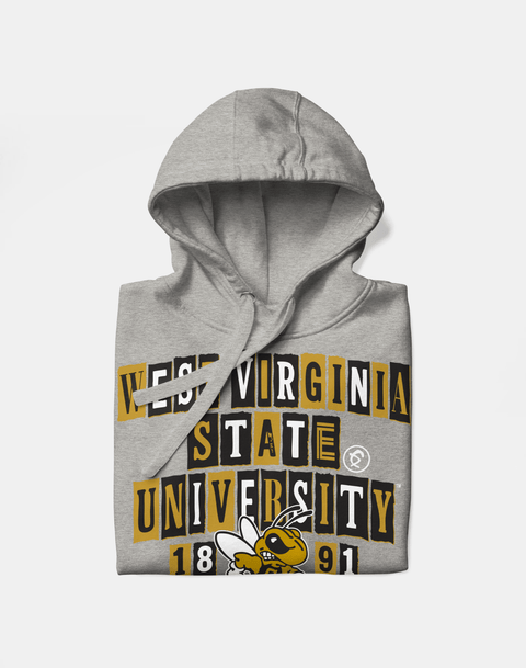 Dungeon Forward - West Virginia State University - Collage Hoodie - DungeonForward
