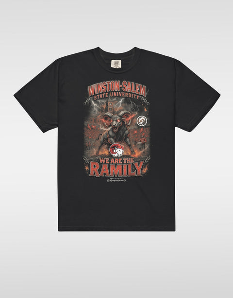 Dungeon Forward - Winston Salem State University - Bootleg Pusher Tee - DungeonForward