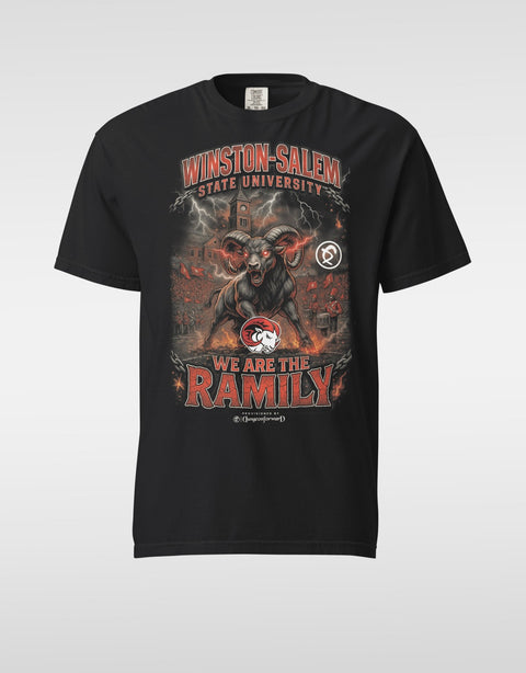 Dungeon Forward - Winston Salem State University - Bootleg Pusher Tee - DungeonForward
