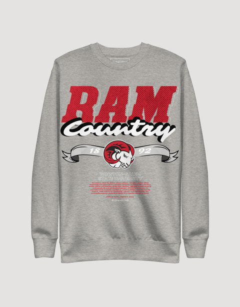 Dungeon Forward - Winston - Salem State University - Ram Country - Classic Sweatshirt - DungeonForward