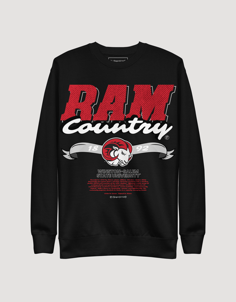 Dungeon Forward - Winston - Salem State University - Ram Country - Classic Sweatshirt - DungeonForward
