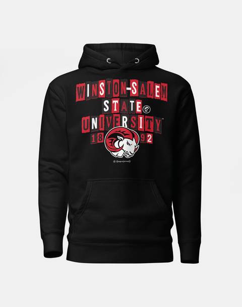 Dungeon Forward - Winton - Salem State University - Collage Hoodie - DungeonForward