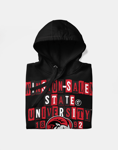 Dungeon Forward - Winton - Salem State University - Collage Hoodie - DungeonForward
