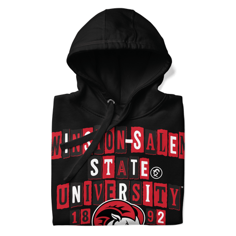 Dungeon Forward - Winton - Salem State University - Collage Hoodie - DungeonForward