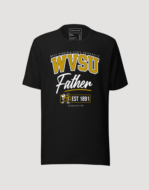 Dungeon Forward – WVSU – Yellow Jacket – Father – HBCU T-shirt - DungeonForward