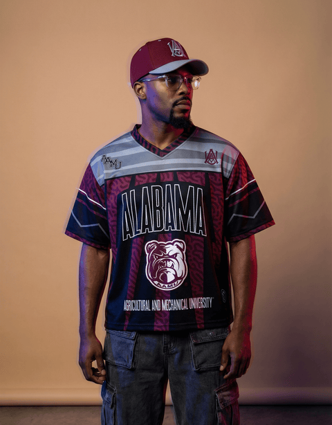 DungeonForward - Alabama A&M University - Bulldog Box Football Jersey - AAMU - DungeonForward