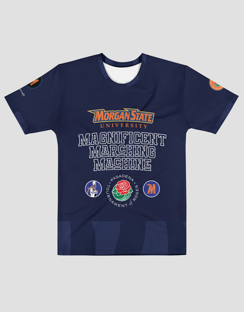 DungeonForward - Road To Pasadena - Rose Bowl - Morgan State University - Tshirt Blue - DungeonForward
