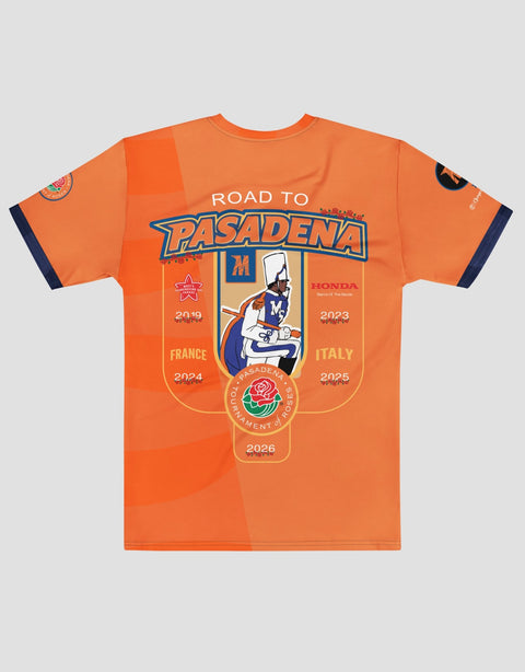 DungeonForward - Road To Pasadena - Rose Bowl - Morgan State University - Tshirt Orange - DungeonForward