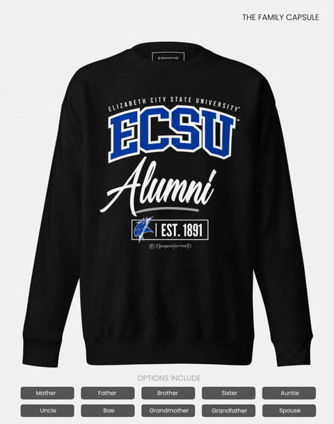 DungeonForward - The Family - Elizabeth City State University (ECSU) - Sweatshirt - DungeonForward