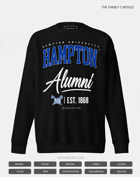 DungeonForward - The Family - Hampton University (HU) - Sweatshirt - DungeonForward