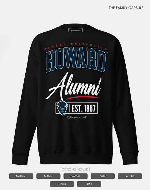 DungeonForward - The Family - Howard University - Sweatshirt - DungeonForward
