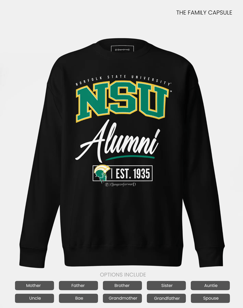 DungeonForward - The Family - Norfolk State University (NSU) - Sweatshirt - DungeonForward