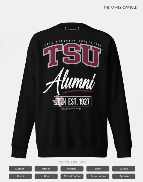 DungeonForward - The Family - Texas Southern University (TSU) - Sweatshirt - DungeonForward