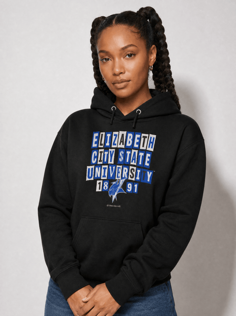 Elizabeth City State University - Collage Hoodie - DungeonForward