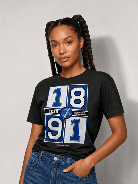Elizabeth City State University - Concrete Date T-shirt - DungeonForward