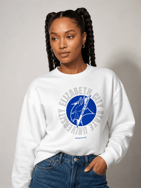 Elizabeth City State University - Full Circle Extra Comfy Sweatshirt - DungeonForward