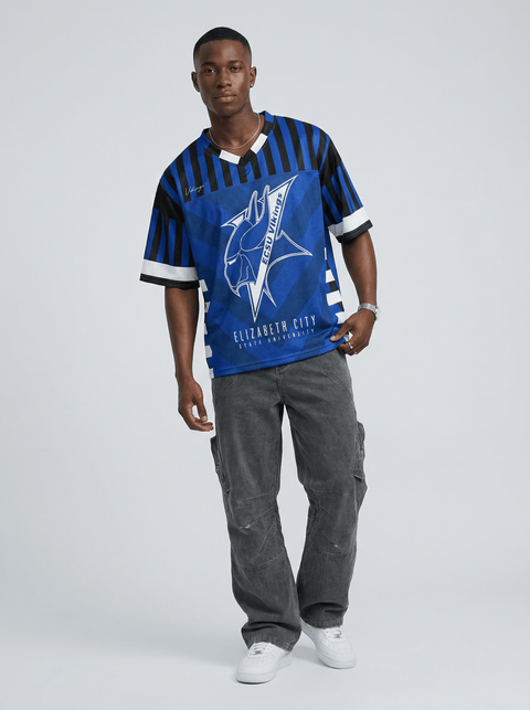Elizabeth City State University - Phenom HBCU Box Jersey - DungeonForward