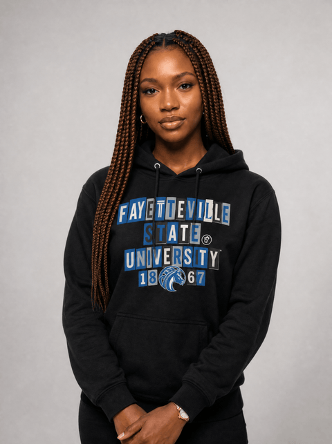Fayetteville State University - Collage Hoodie - DungeonForward