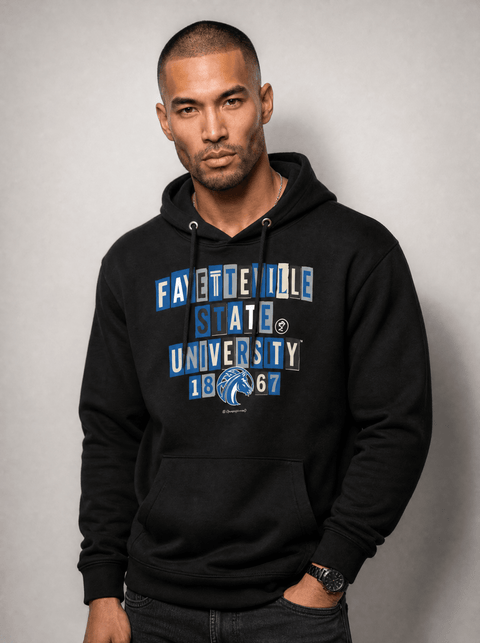 Fayetteville State University - Collage Hoodie - DungeonForward