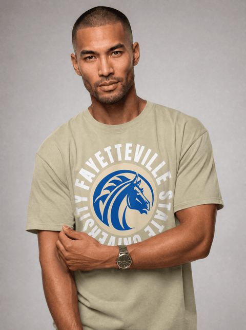 Fayetteville State University - Full Circle Oversized T-Shirt - DungeonForward