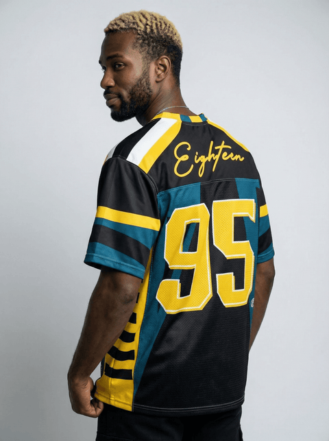 Fort Valley State University - Phenom HBCU Box Football Jersey - DungeonForward