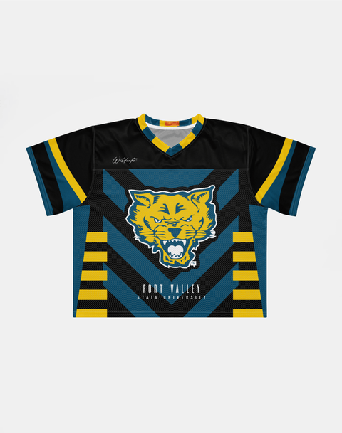Fort Valley State University - Phenom HBCU Box Jersey - DungeonForward