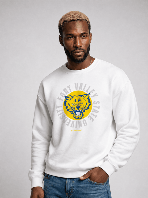 Fort Valley State University - Wildcat Country - Full Circle Extra Comfy Sweatshirt - DungeonForward