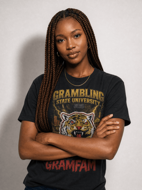 Grambling State University – The Yard Bootleg Pusher T-shirt - DungeonForward