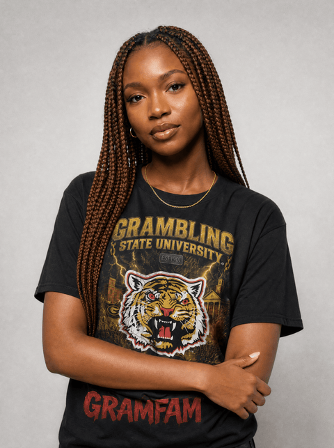 Grambling State University – The Yard Bootleg Pusher T-shirt - DungeonForward