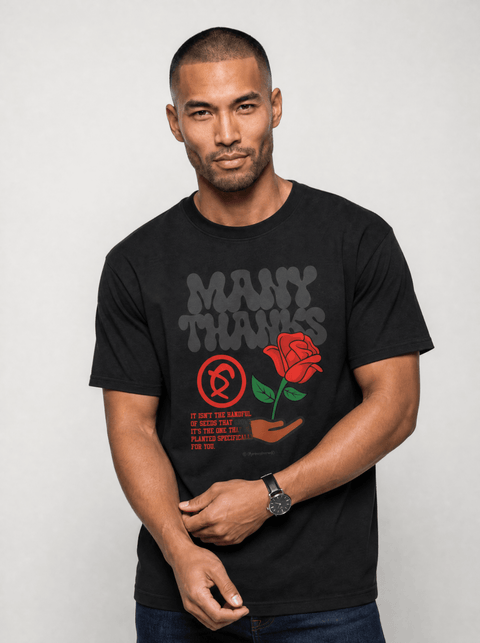 Gratitude - Many Thanks - Premium T-shirt - DungeonForward