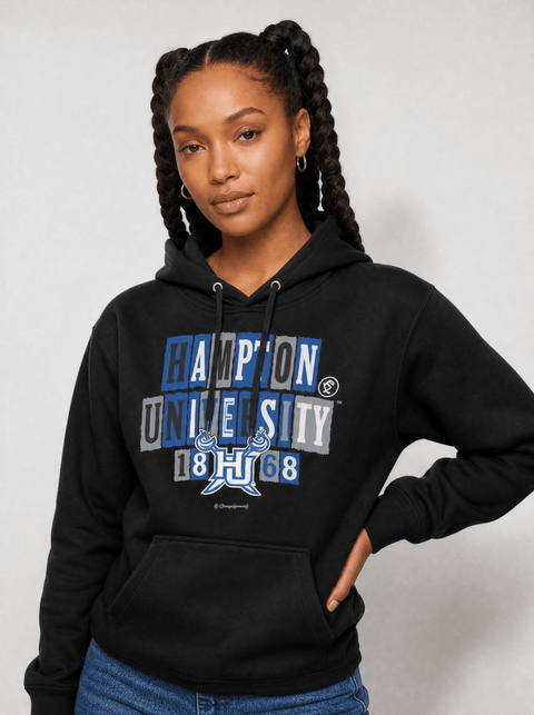 Hampton University - Collage Hoodie - DungeonForward
