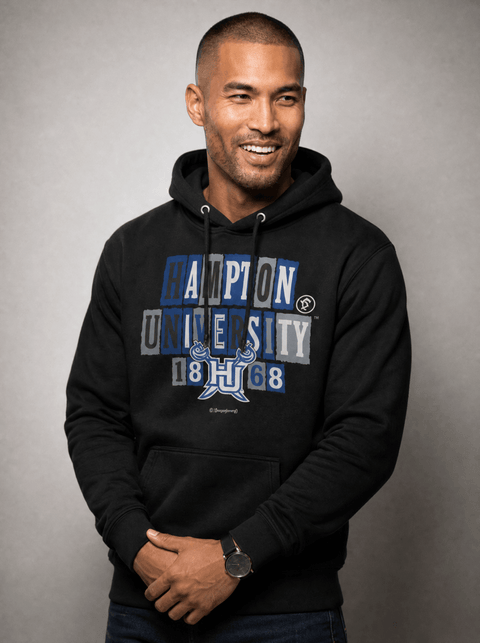 Hampton University - Collage Hoodie - DungeonForward