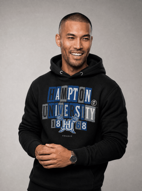 Hampton University - Collage Hoodie - DungeonForward
